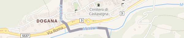 Karte Strada Principale Castasegna