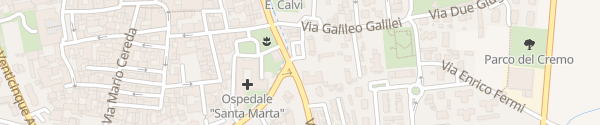 Karte Via Giulio Cesare Rivolta d' Adda
