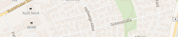 Karte Hellwege-Allee Harsefeld