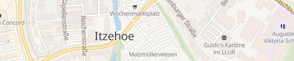 Karte Malzmüllerwiesen Itzehoe