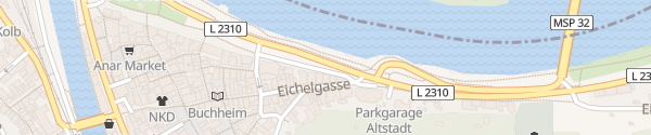 Karte Packhofstraße / Vaitsgasse Wertheim