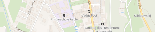 Karte Parkhaus Marktplatz Vaduz
