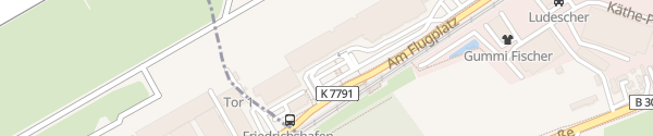 Karte IONITY Bodensee-Airport Friedrichshafen