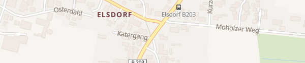 Karte Dorfstraße Elsdorf-Westermühlen
