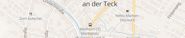 Karte St.Franziskus Weilheim an der Teck
