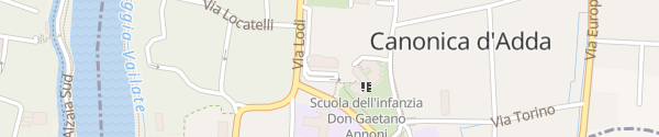Karte Piazza del Comune Canonica d'Adda