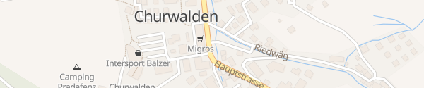 Karte Riedplatz Churwalden