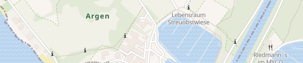 Karte Yachthafen Langenargen