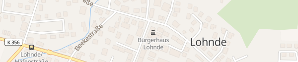 Karte Bürgerhaus Lohnde Seelze