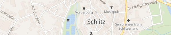 Karte Hotel Vorderburg Schlitz