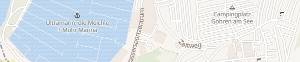 Karte Parkhaus P1 Ultramarin Yachthafen Kressbronn am Bodensee