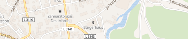 Karte Bürgerhaus Schlitz