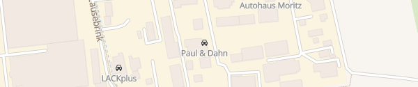 Karte Autohaus Paul & Dahn Springe