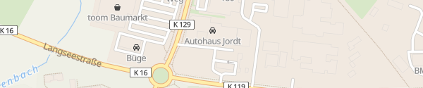 Karte Autohaus Jordt Schleswig
