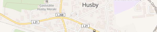 Karte Flensburger Straße Husby