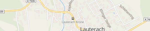 Karte Landgasthof Krone Lauterach