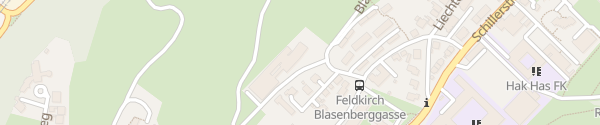 Karte Antoniushaus/Kindergarten Feldkirch