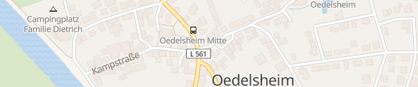 Karte E-Bike Ladesäule Oedelsheim