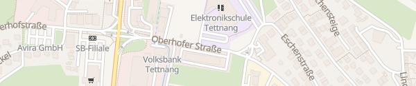 Karte Elektronikschule Tettnang