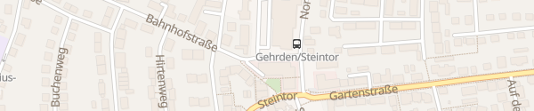 Karte Parkplatz Rewe Gehrden