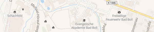 Karte Evangelische Akademie Bad Boll