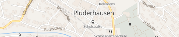 Karte Schulstraße Plüderhausen