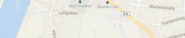 Karte Parkplatz Lohgraben Marktheidenfeld