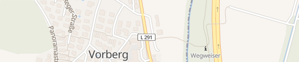 Karte Ravensburger Straße Vorberg Berg