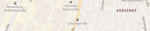 Karte Autohaus Riess Ravensburg