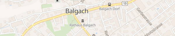 Karte Rathaus Balgach