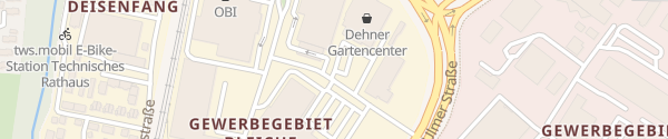 Karte Dehner Garten-Center Ravensburg