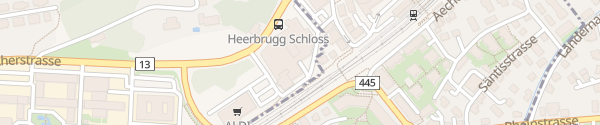Karte Coop Heerbrugg