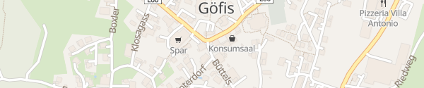 Karte Gemeindeamt Göfis