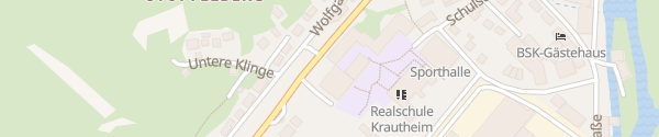 Karte Andreas-Fröhlich-Schule Krautheim