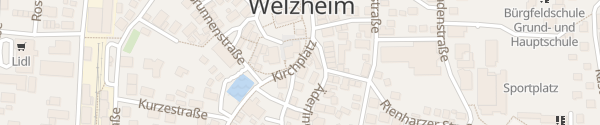 Karte Schorndorfer Straße Welzheim