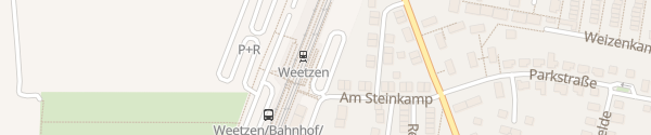 Karte Bahnhof Weetzen Ronnenberg