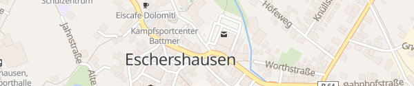 Karte Nahkauf Eschershausen