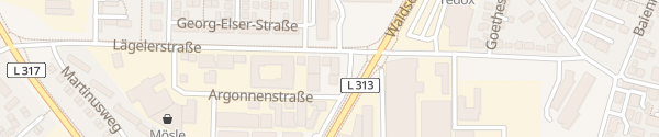 Karte w3 Parkplatz Weingarten