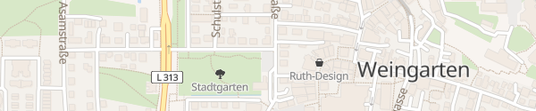 Karte Stadtgarten Weingarten