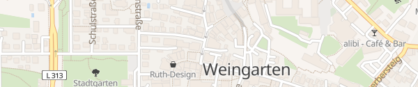Karte Volksbank Weingarten