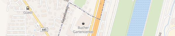 Karte Bucher Gartencenter Widnau