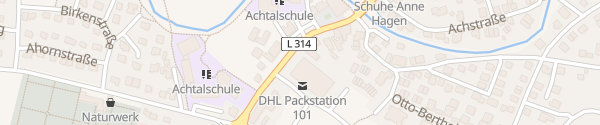 Karte ALDI Süd Ravensburger Straße Baienfurt