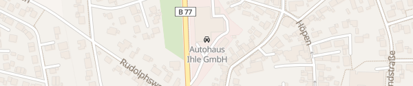Karte Autohaus Ihle Hohenwestedt