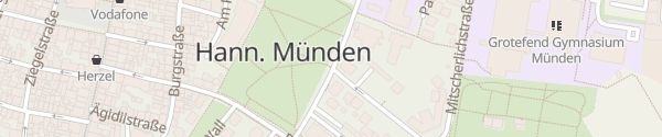 Karte Wilhelmstraße Hann. Münden