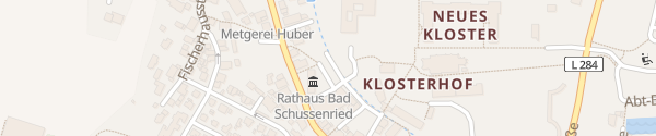 Karte Rathaus Bad Schussenried