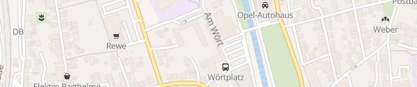 Karte Wörtplatz Tauberbischofsheim