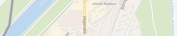 Karte OMV Tankstelle Hagstraße Lustenau