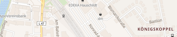 Karte Edeka Hauschildt Rendsburg