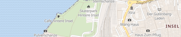 Karte Seeparkplatz P5 - Hintere Insel Lindau (Bodensee)