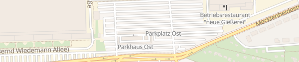 Karte Parkhaus Ost VW Nutzfahrzeuge Hannover